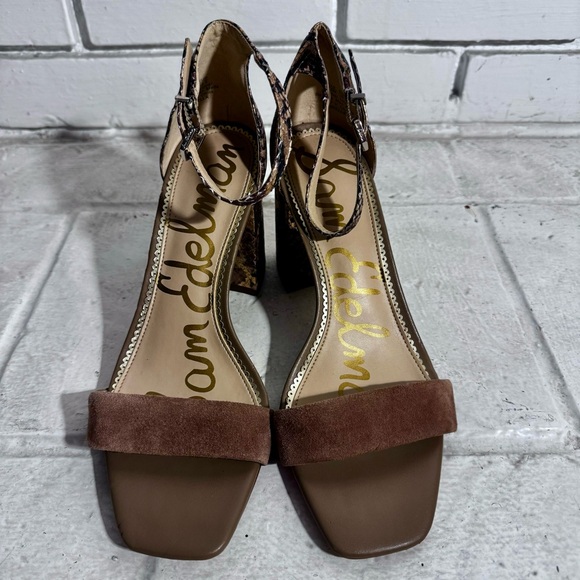 Sam Edelman Daniella Block Heel Dress Sandals Sz 8.5 NWOB - Picture 3 of 11